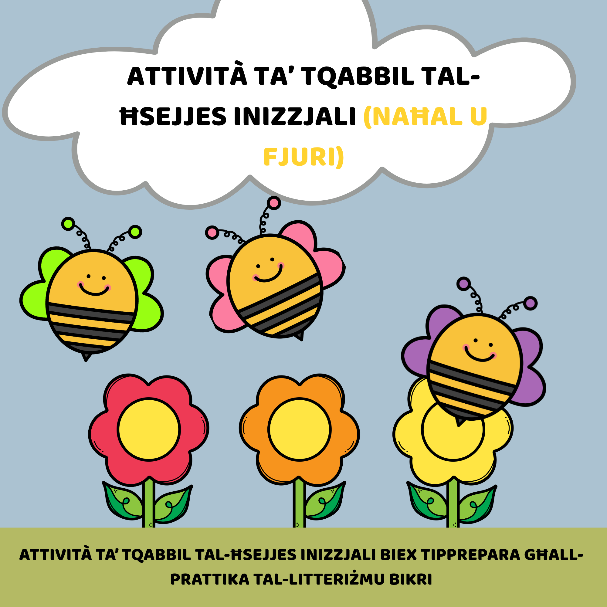 Tqassim tal-Ewwel Ħoss bin-Naħal u l-Fjuri