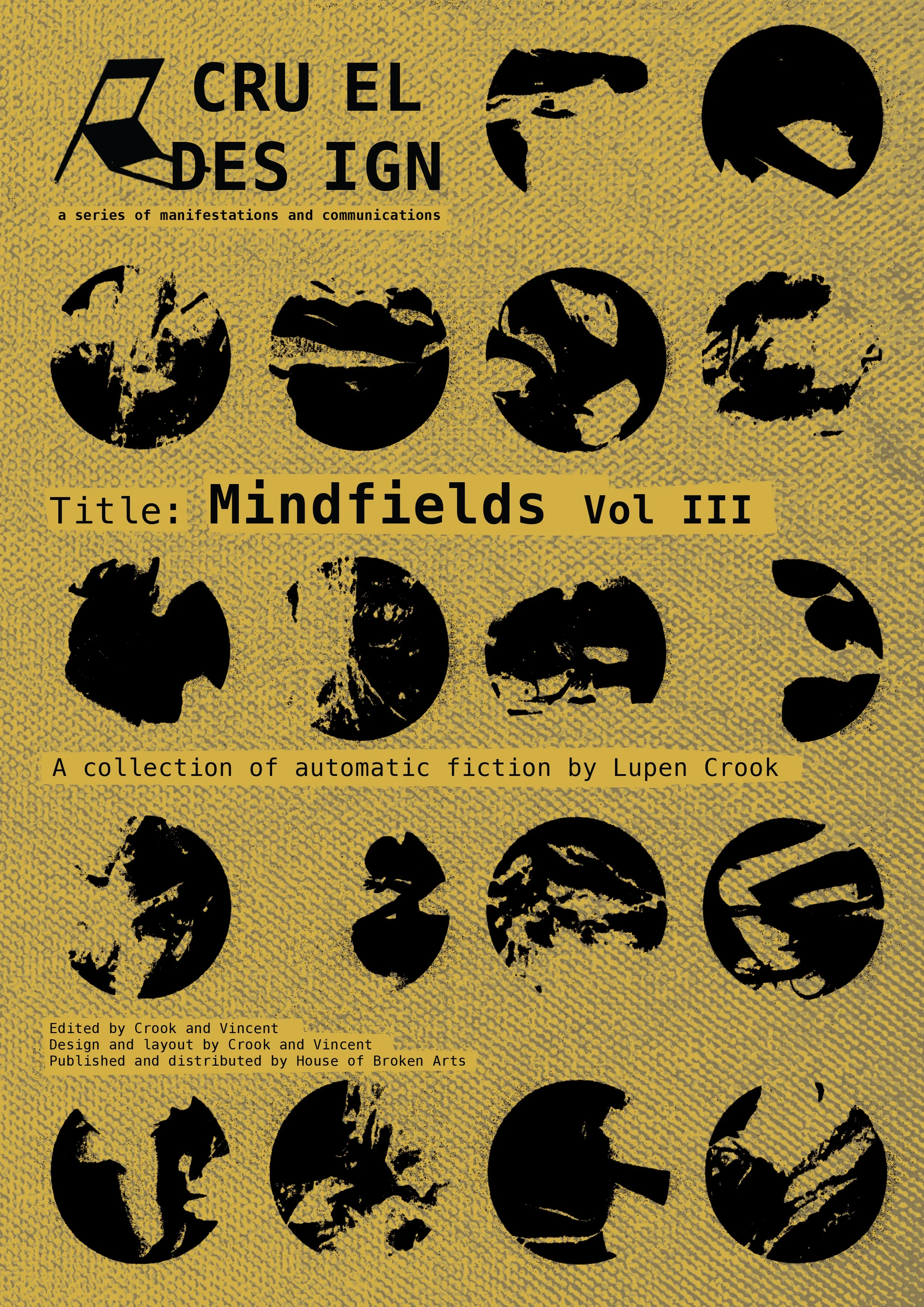 Cruel Design - Issue four (2024)
Editors: Crook & Vincent