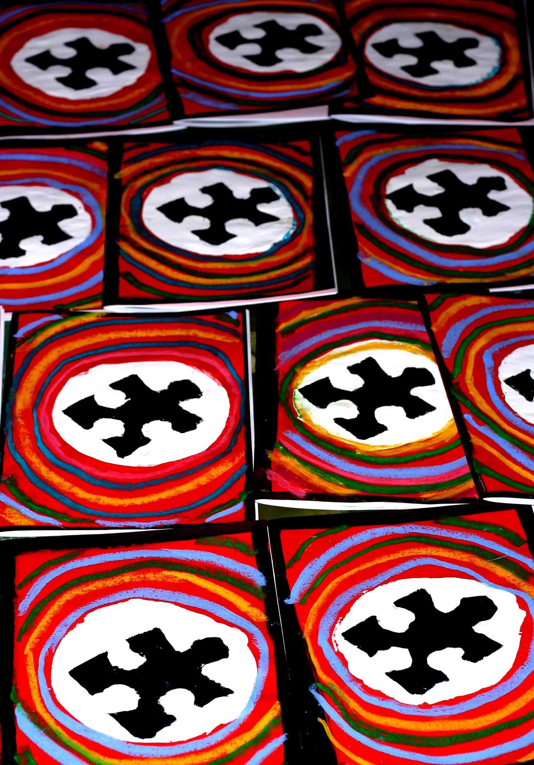 Non-league Extreme - ltd edition hand-made zine, with painted cover (2010)