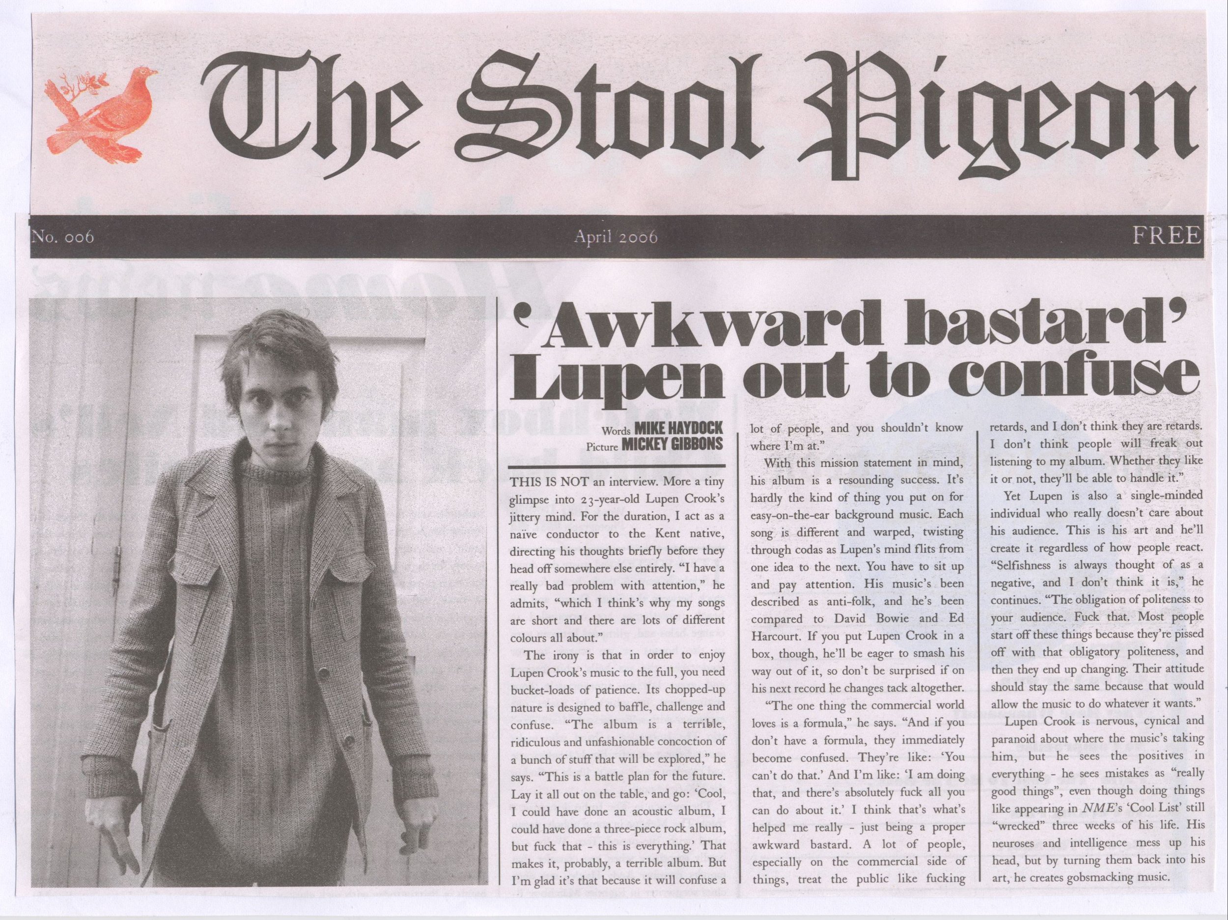 The Stool Pigeon Newspaper