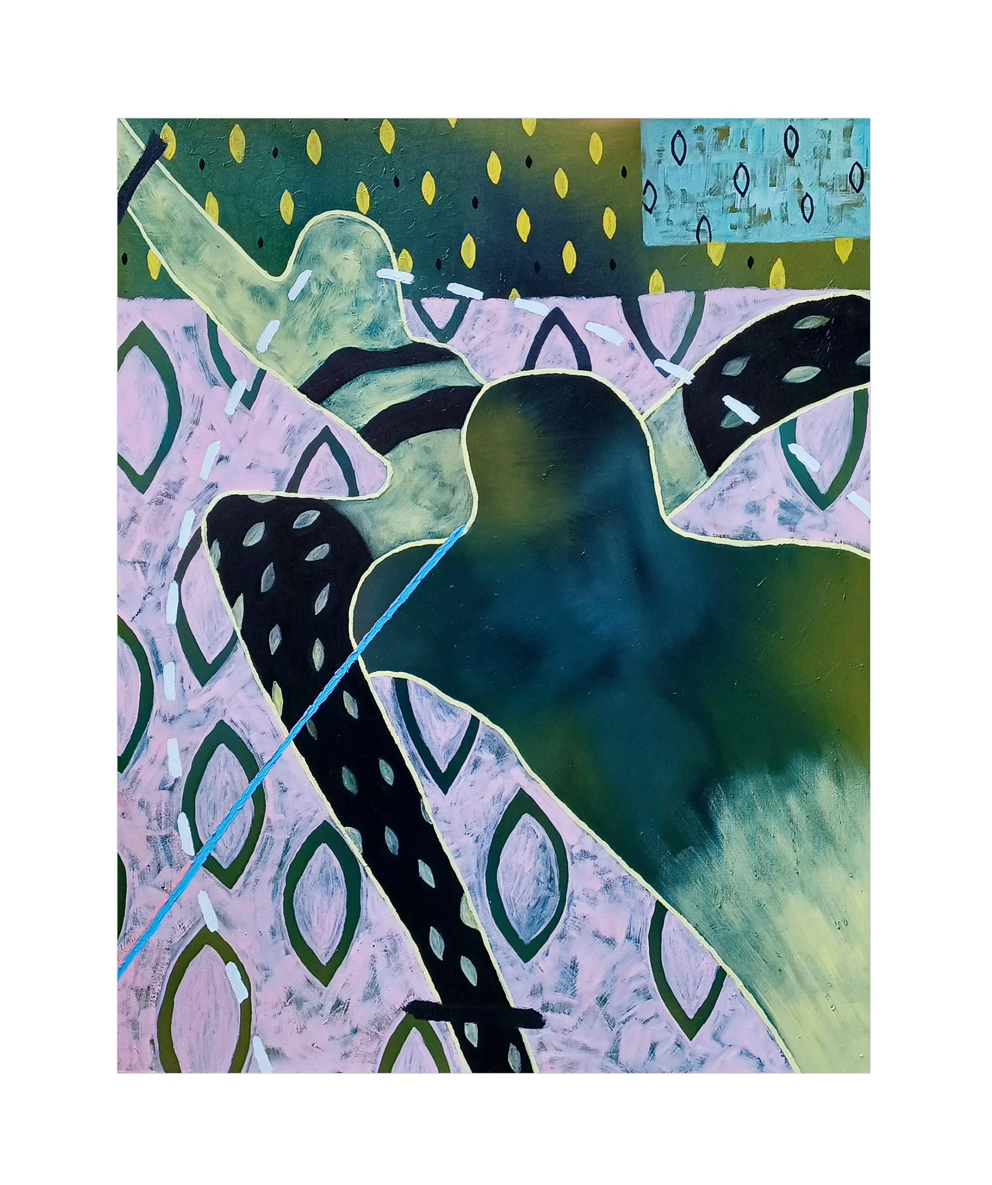 Phantom Train / 80 x 100cm / Oil on Canvas / 2022