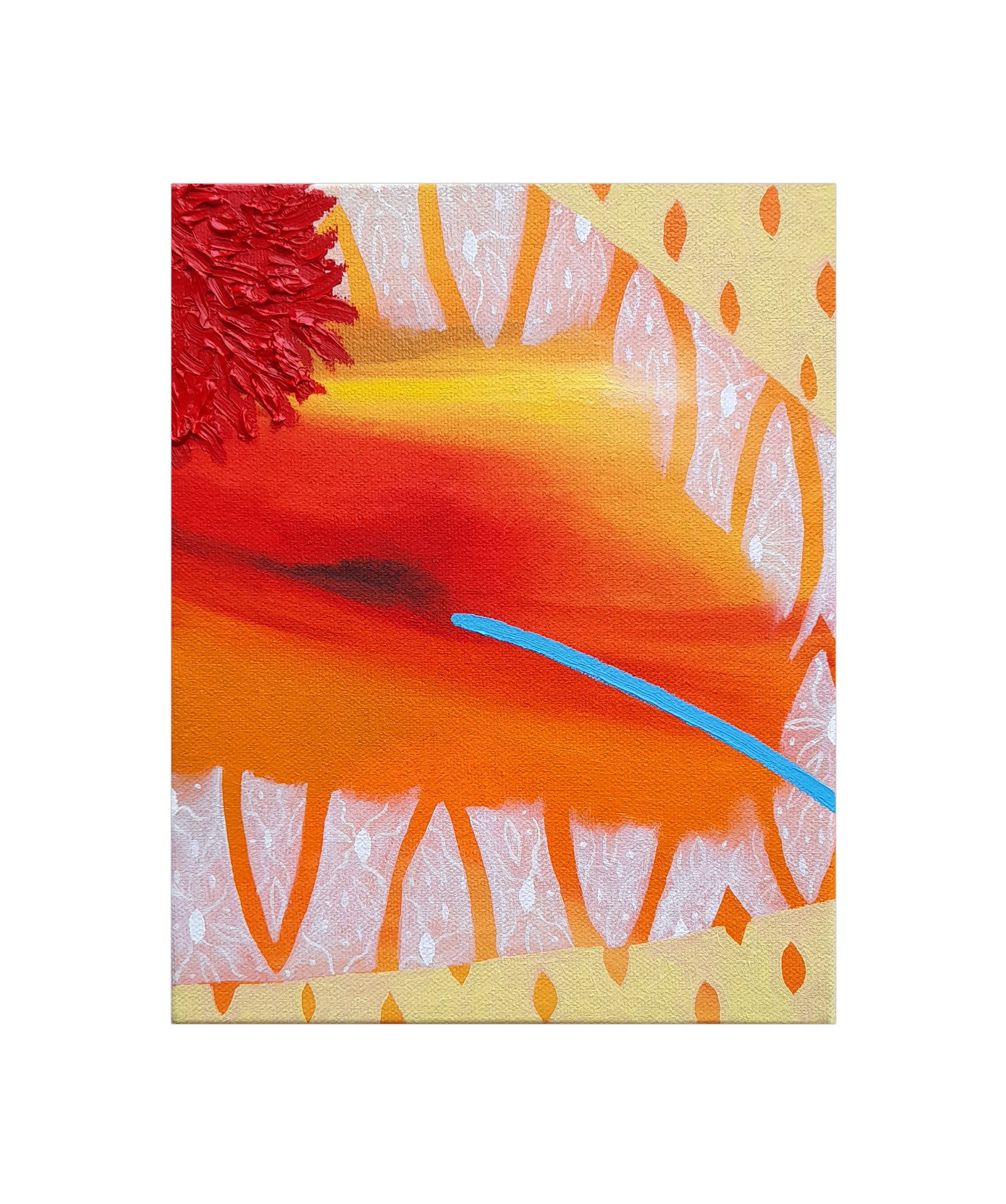 Vulgar Lace / 8 x 10" / Oil on Canvas / 2022