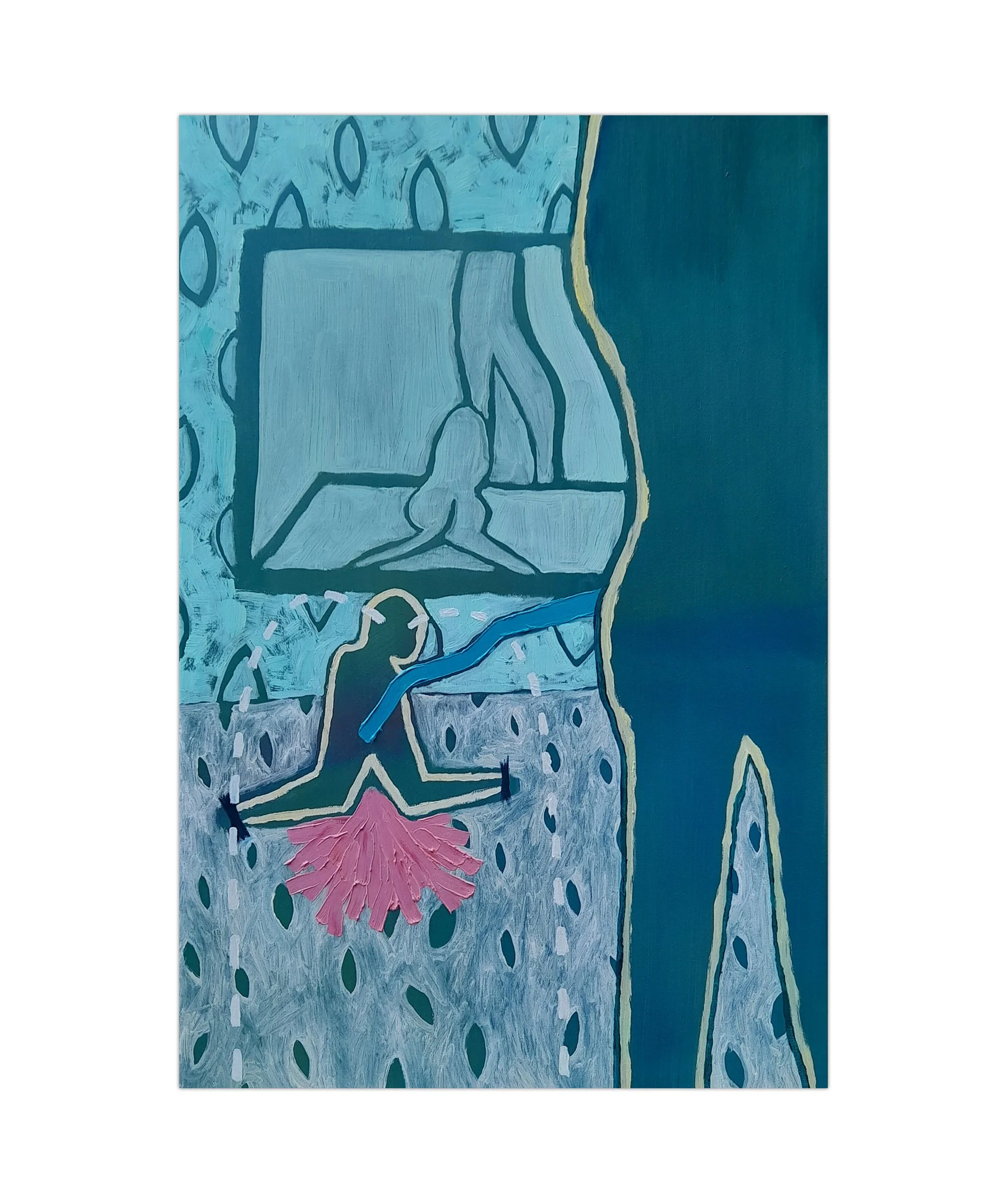 60 x 90cm / Oil on Canvas / 2022