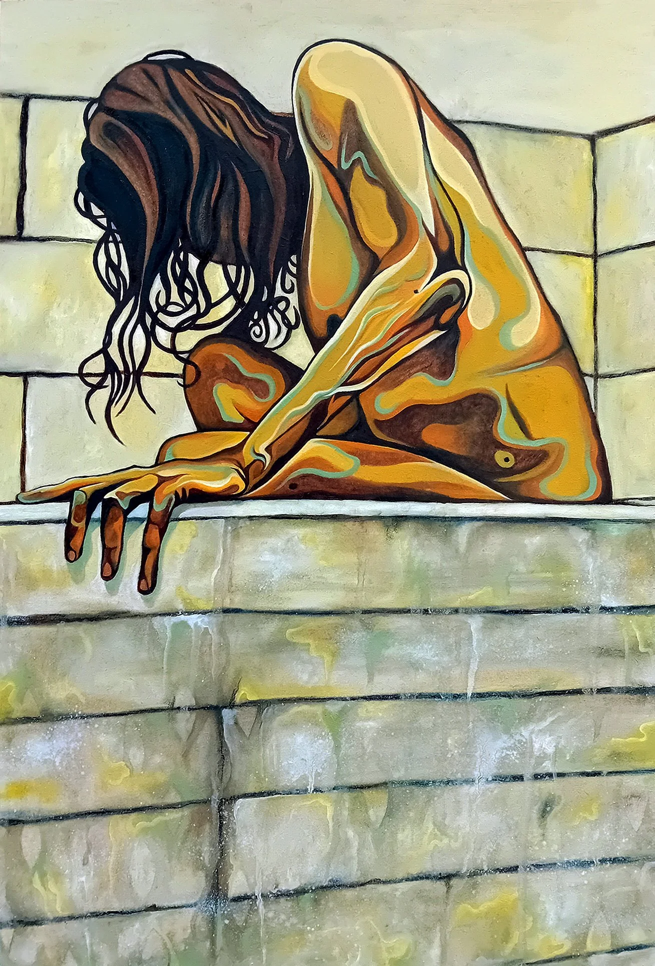 Cold Spells / 24 x 16" / Oil on Board (2024)