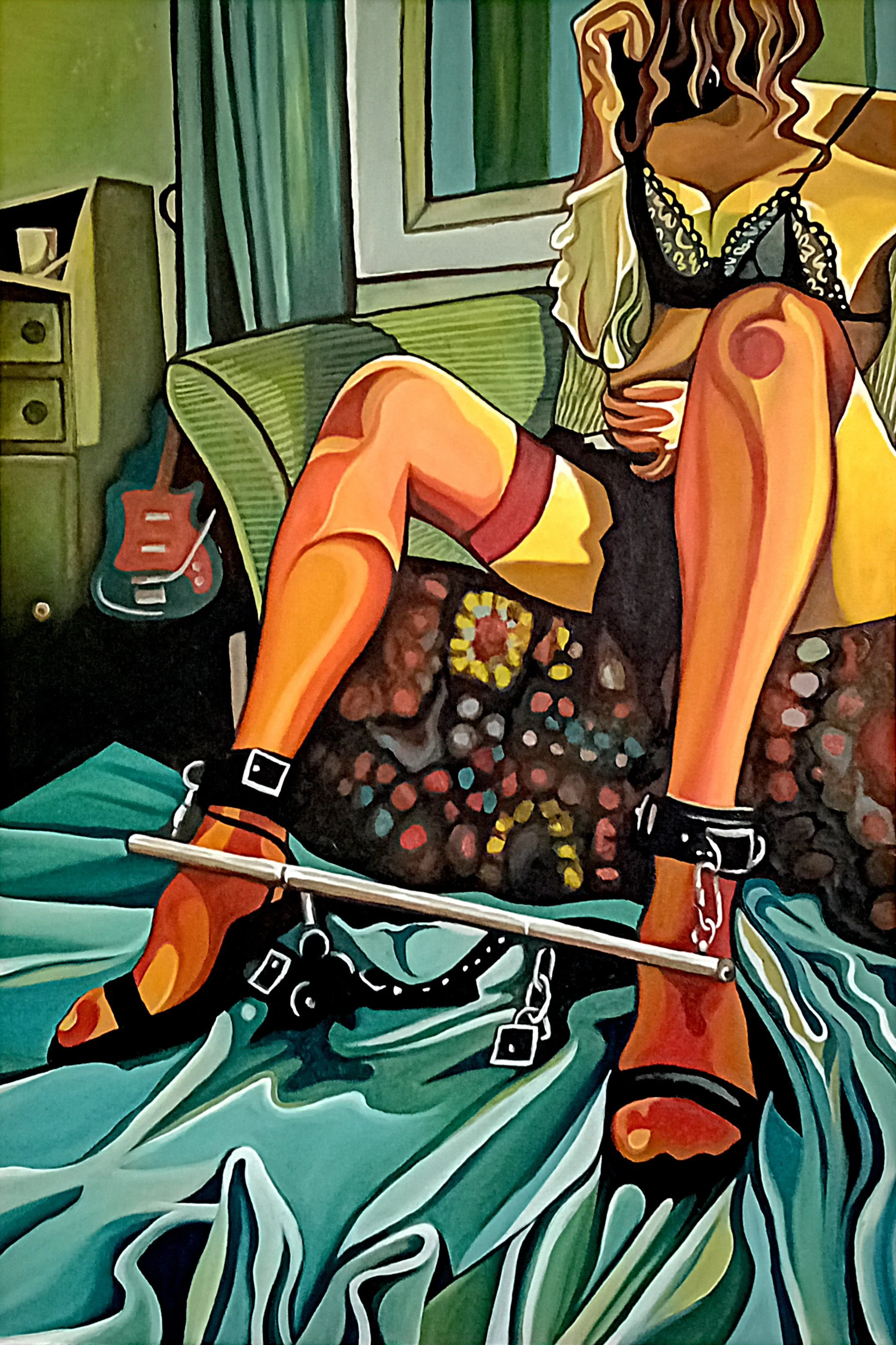 Achilles Heels / 24 x 16" / Oil on Board (2024)