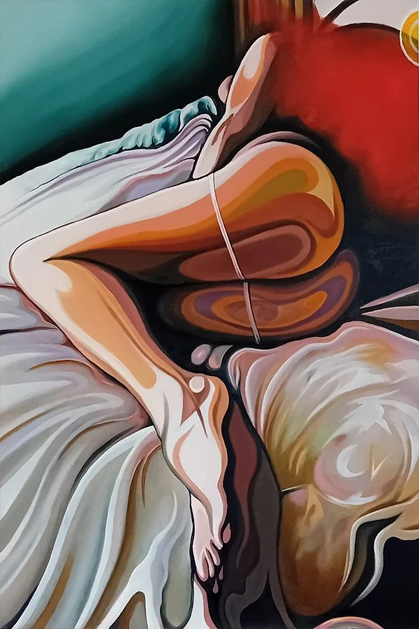 Ganymede / 24 x 16" / Oil on Board (2024)