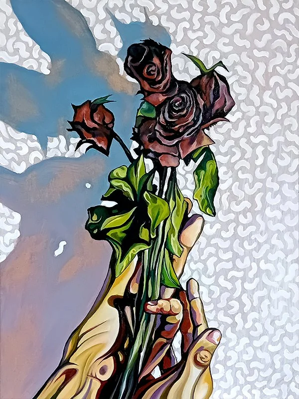 Live Forever / 16 x 12" / Oil on Board (2024)