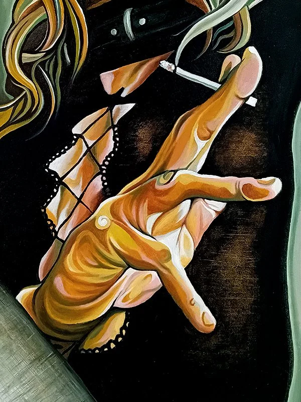 Amour / 12 x 9" / Oil on Board (2024)