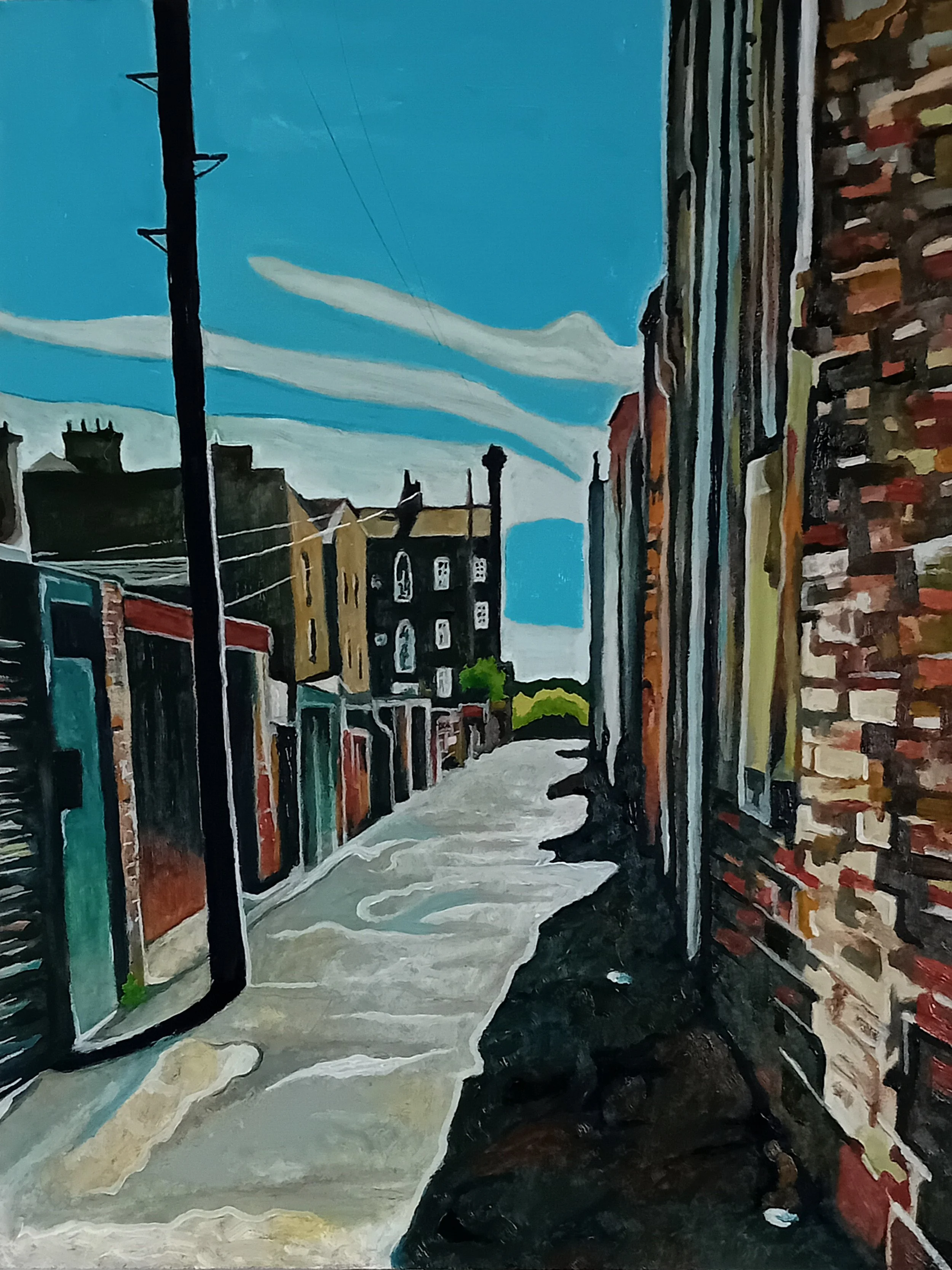 Can we go out to play / 12 x 9' / oil on board (2024) 🔴