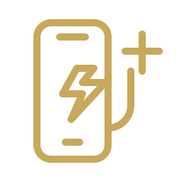 Device charging amenity icon