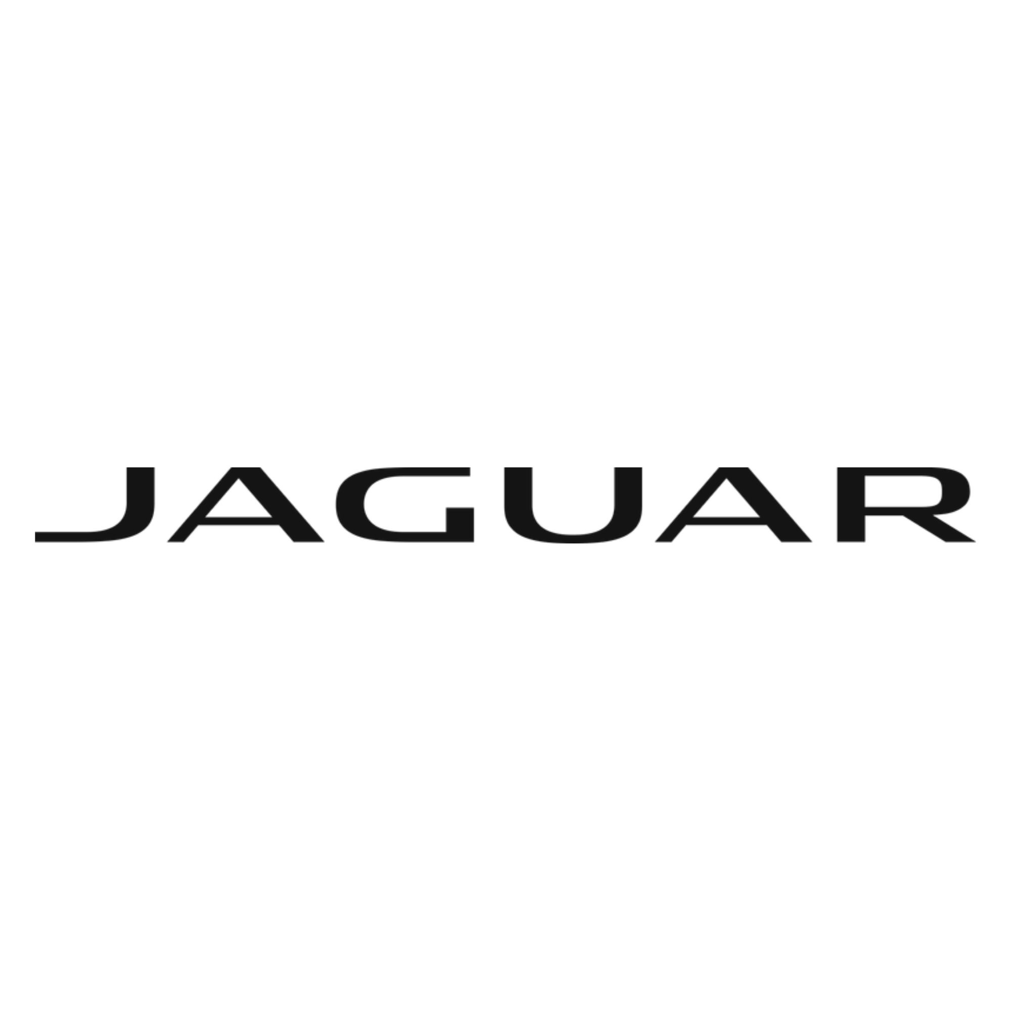 Jaguar logo in black with the word "JAGUAR" underneath.