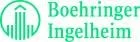 Logo of Boehringer Ingelheim, featuring green text and a stylized green icon.