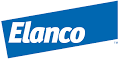 Elanco logo on a blue background