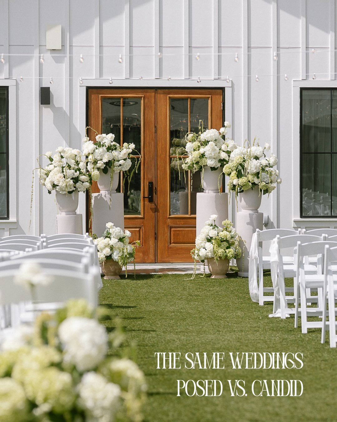 The best of both worlds&hellip;

The posed photos are for the frame.
The candid photos are for the memories. 

But your wedding gallery deserves both.
Because years from now, you&rsquo;ll want the portraits&hellip; and the photos that instantly take 