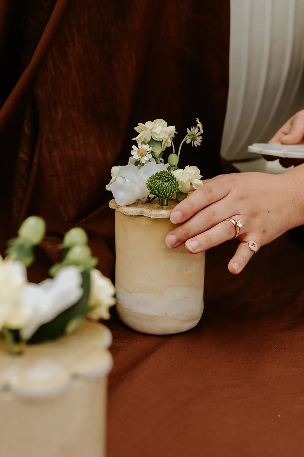 Bloom Rest with Mini Vase