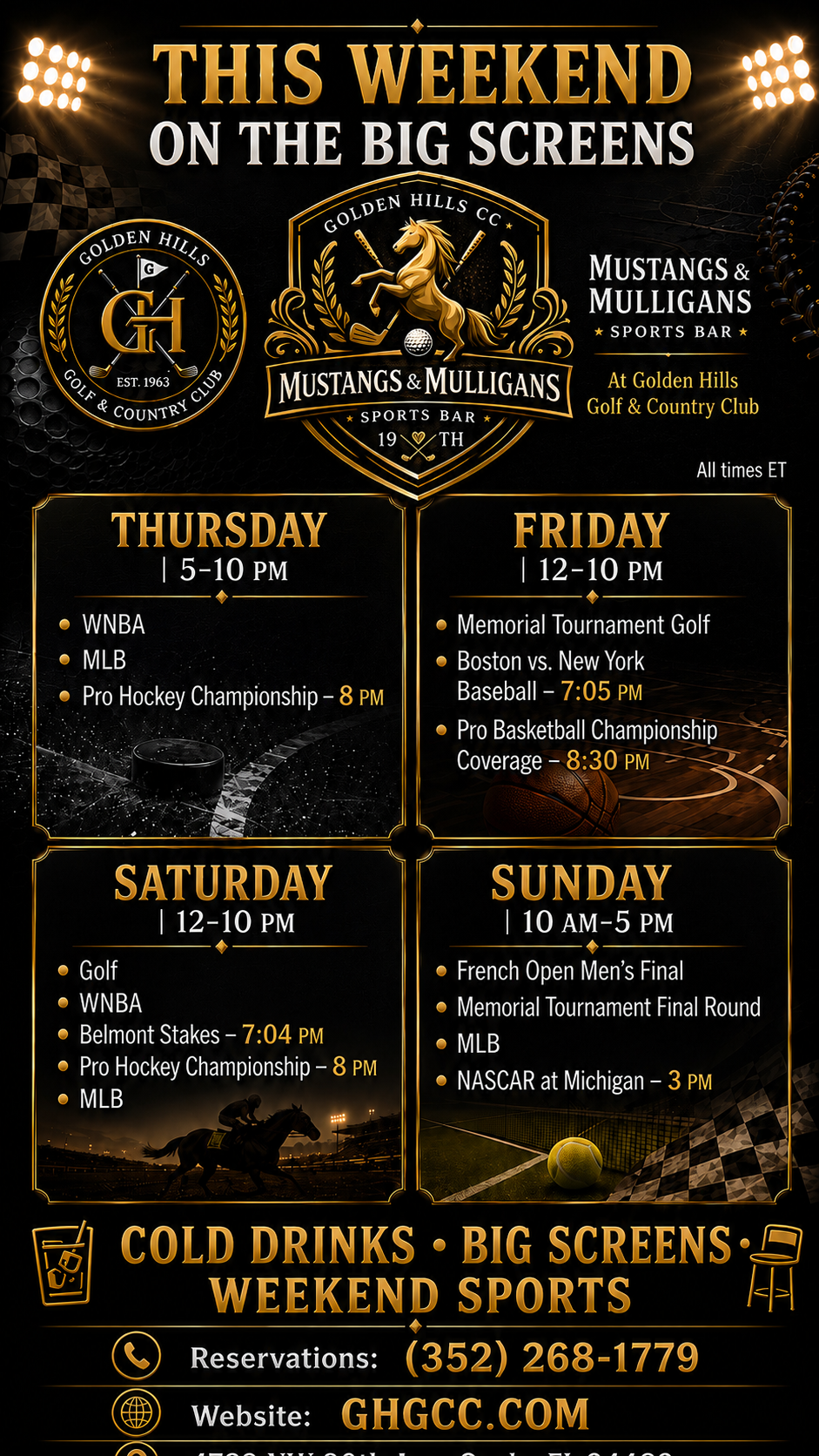 This Week on the BIG Screens!