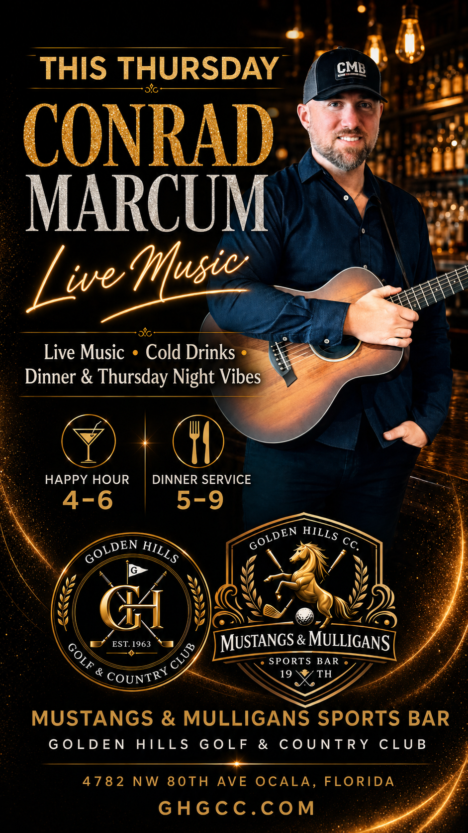Conrad Marcum Live 