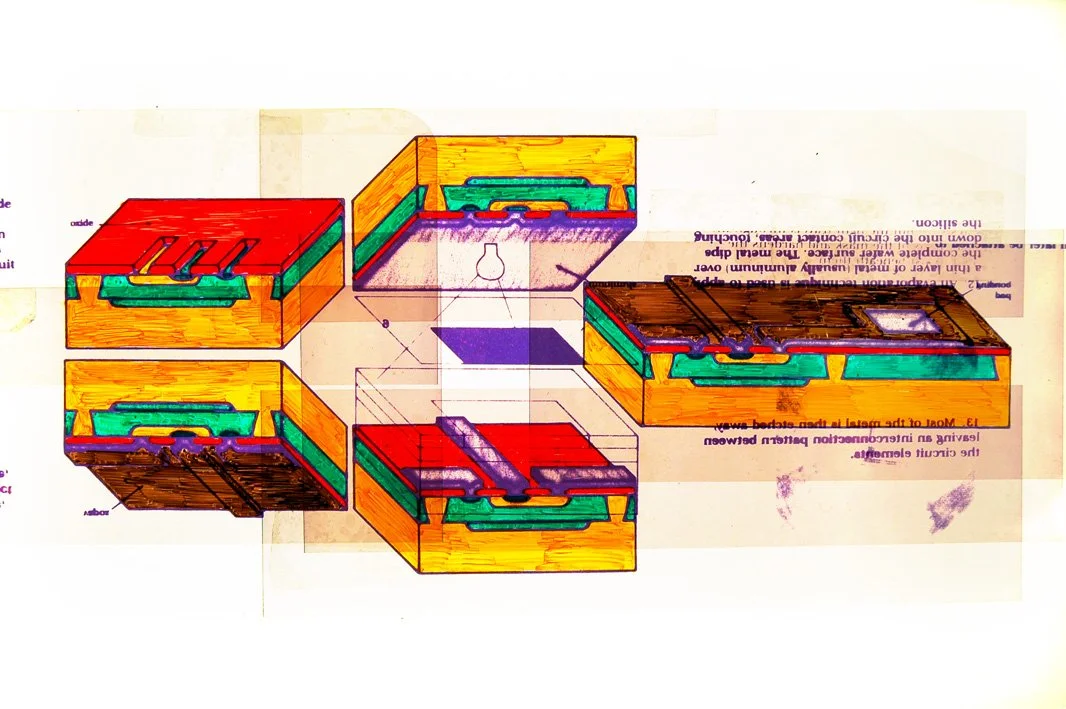 26.01.06 Found Acetates assemblage 1.jpg