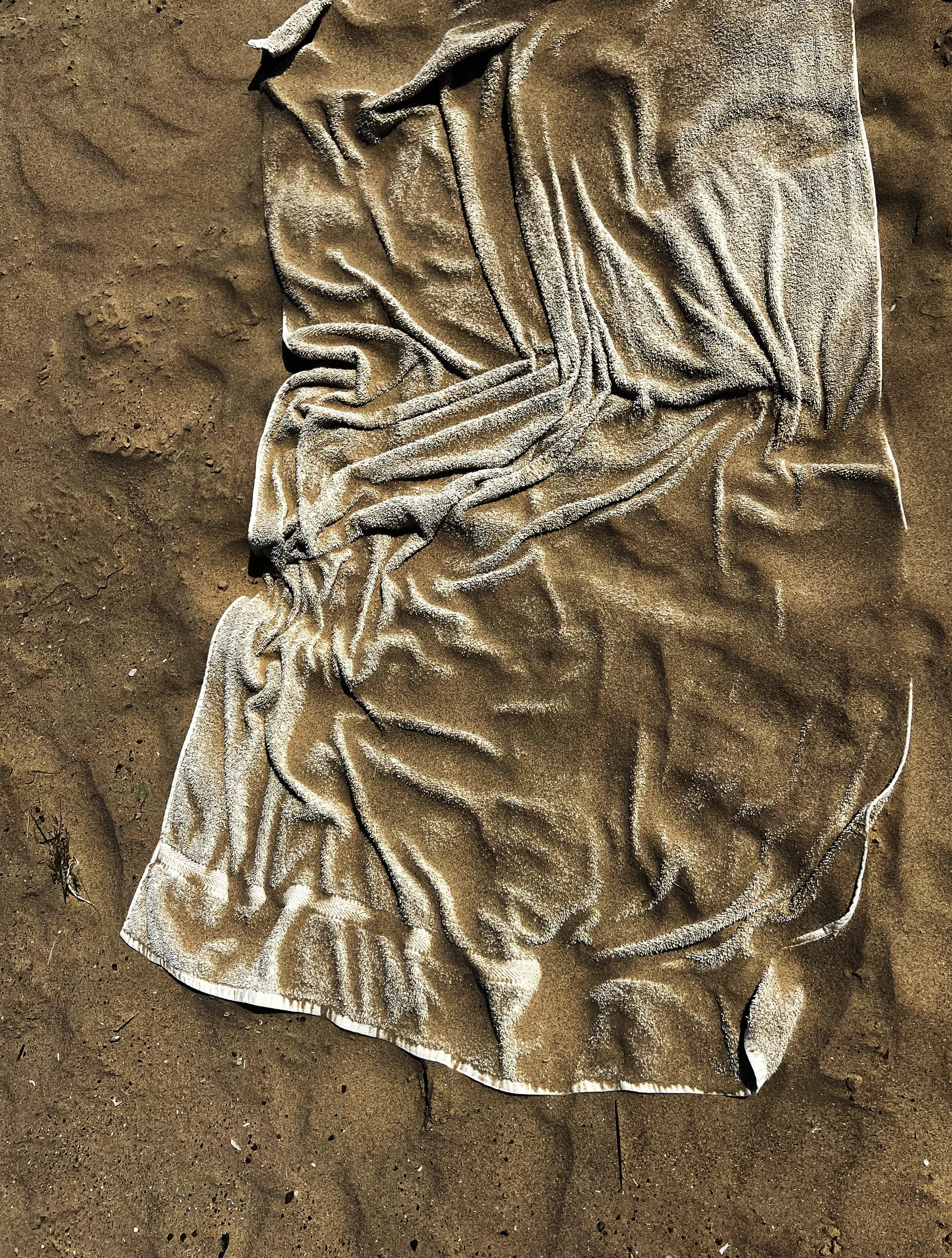 Towel covered in sand Holkham July 25 copy 2.jpg