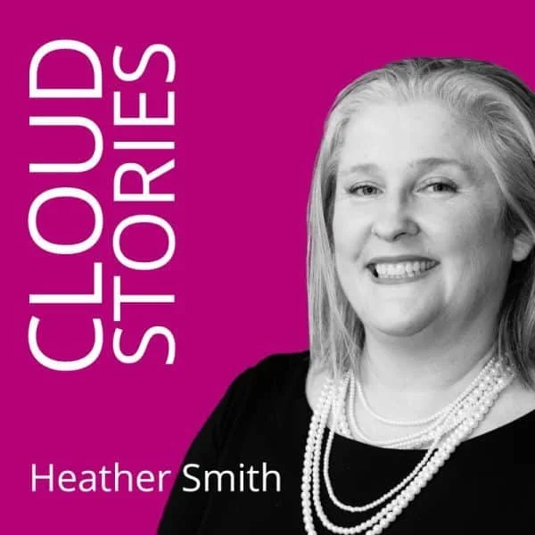 Book cover titled "Cloud Stories" by Heather Smith