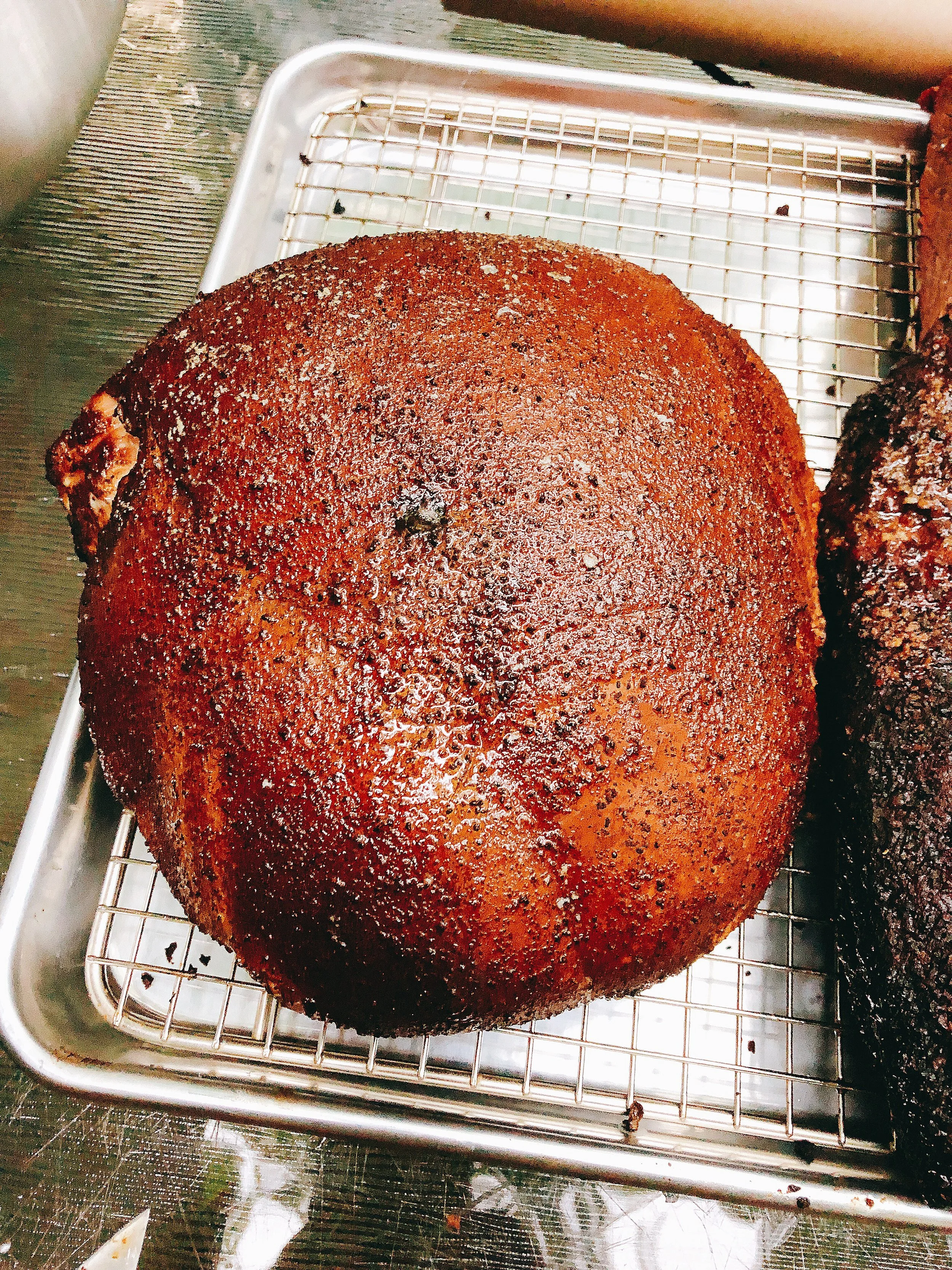 Dry Rubbed and Smoked Turkey Breast