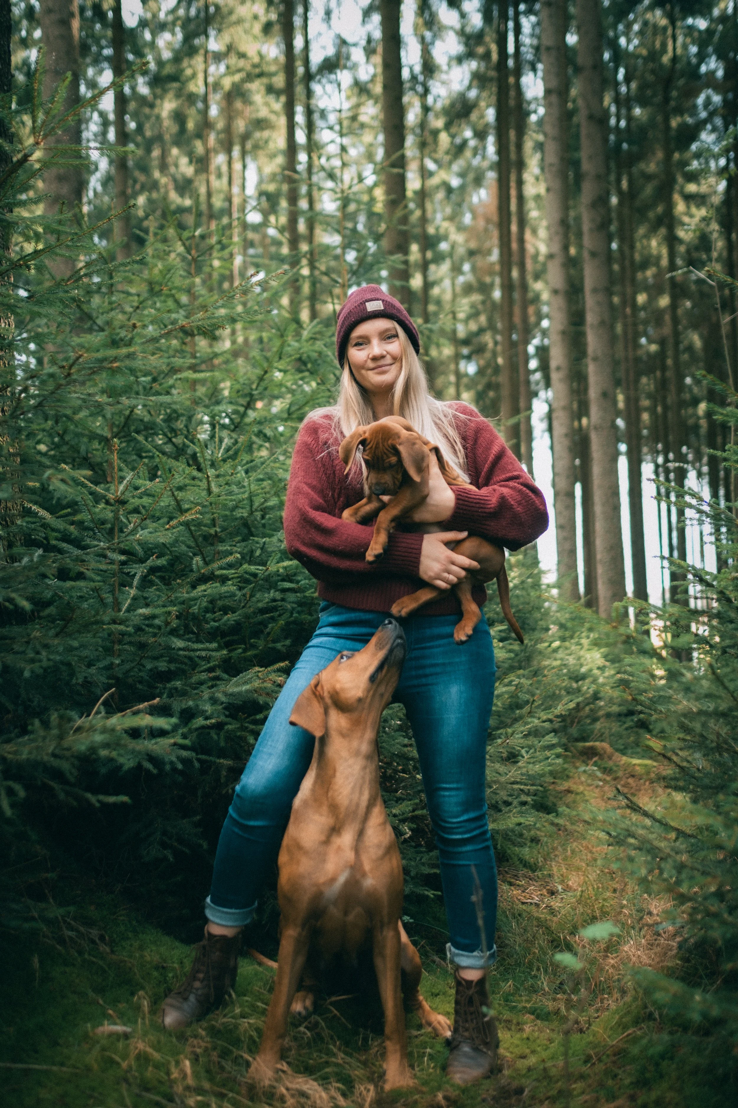 business portrait hundezüchter ridgeback