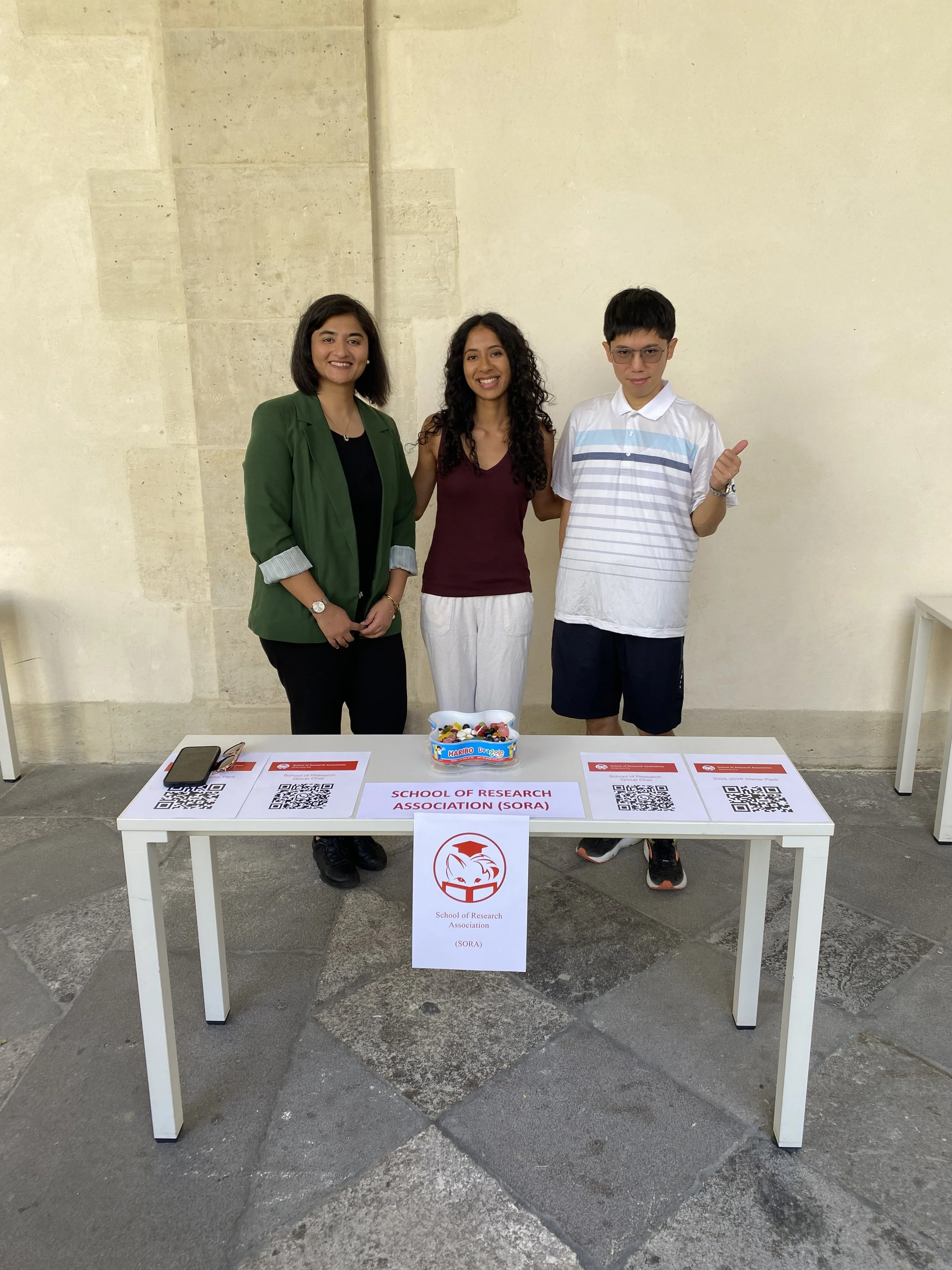Welcome Week Booth