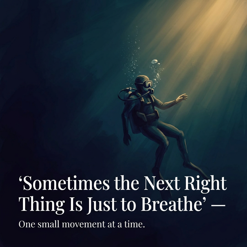 Sometimes the Next Right Thing Is Just to Breathe