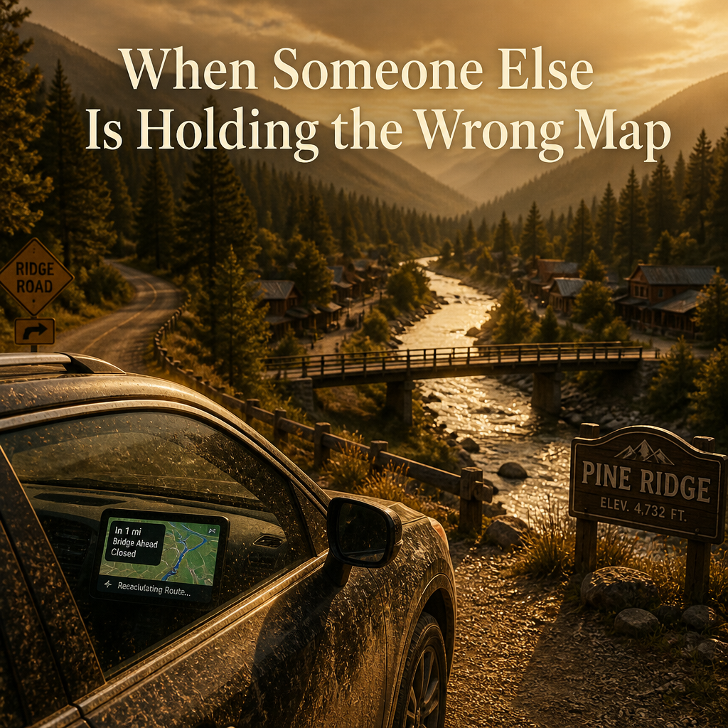 When Someone Else Is Holding the Wrong Map