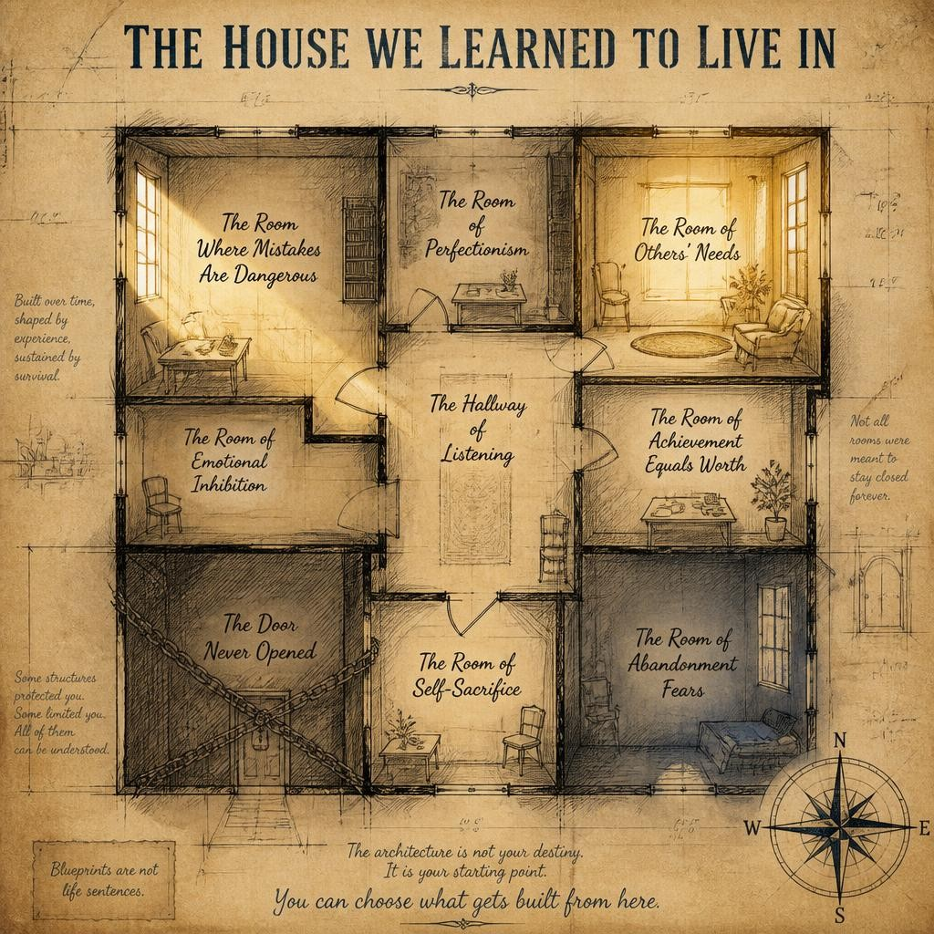 The House We Learned to Live In: Why Old Patterns Follow Us Into New Places