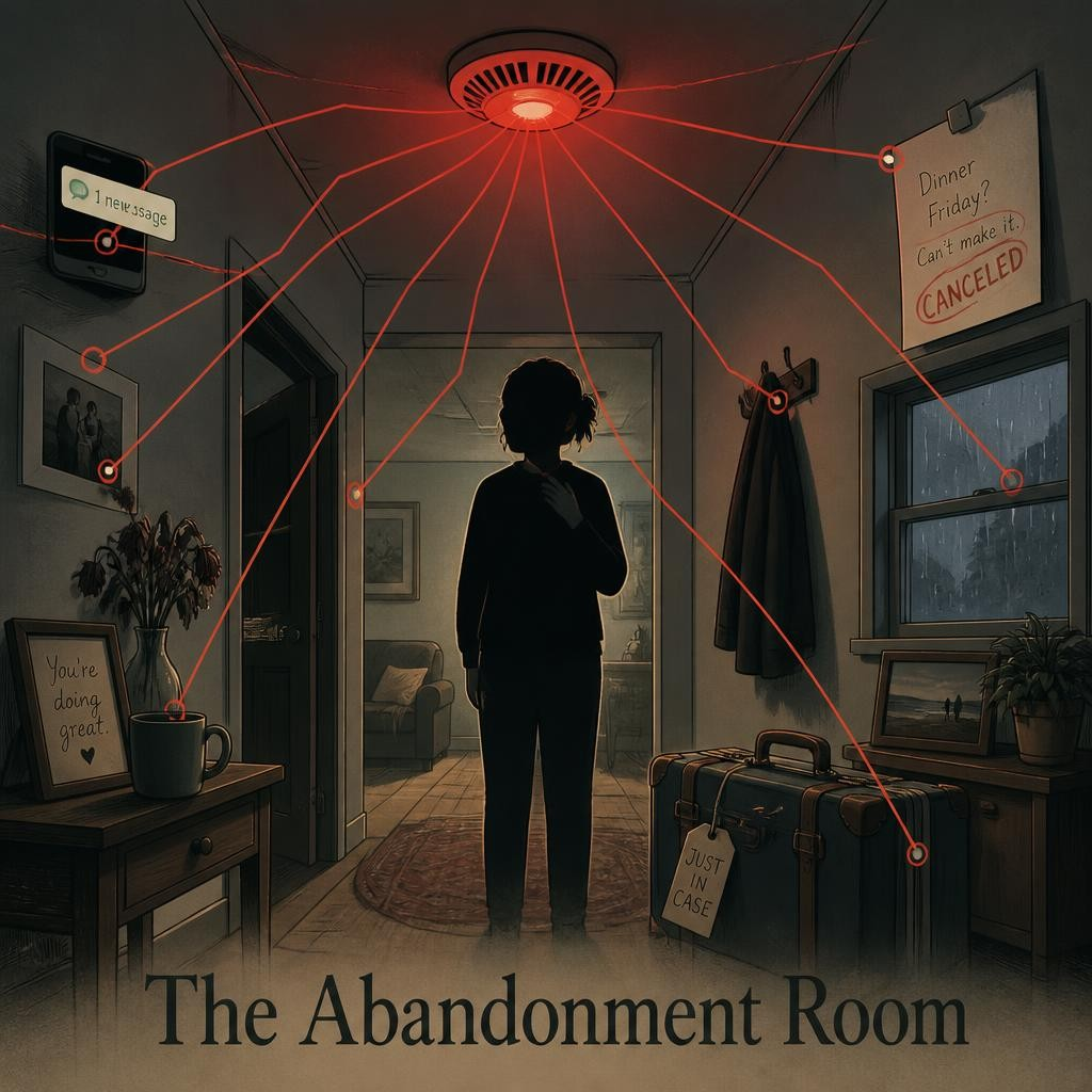 The Abandonment Room: When Part of You Is Always Waiting for Someone to Leave