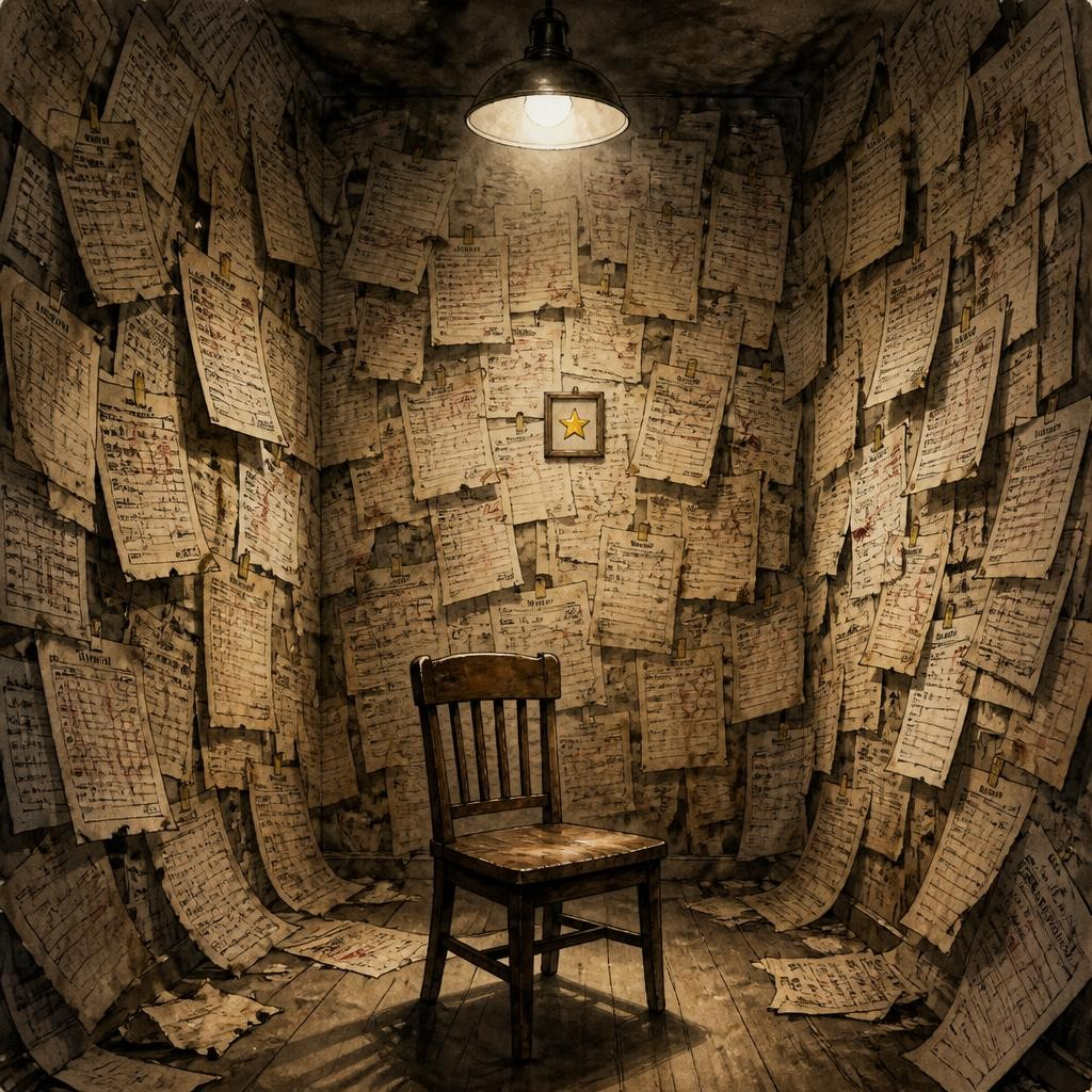 The Room Full of Report Cards: When Every Mistake Becomes Evidence