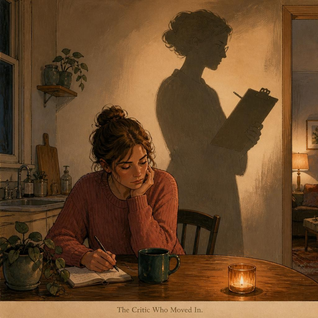 The Critic Who Moved In: When the Harshest Voice in the House Sounds Like Your Own