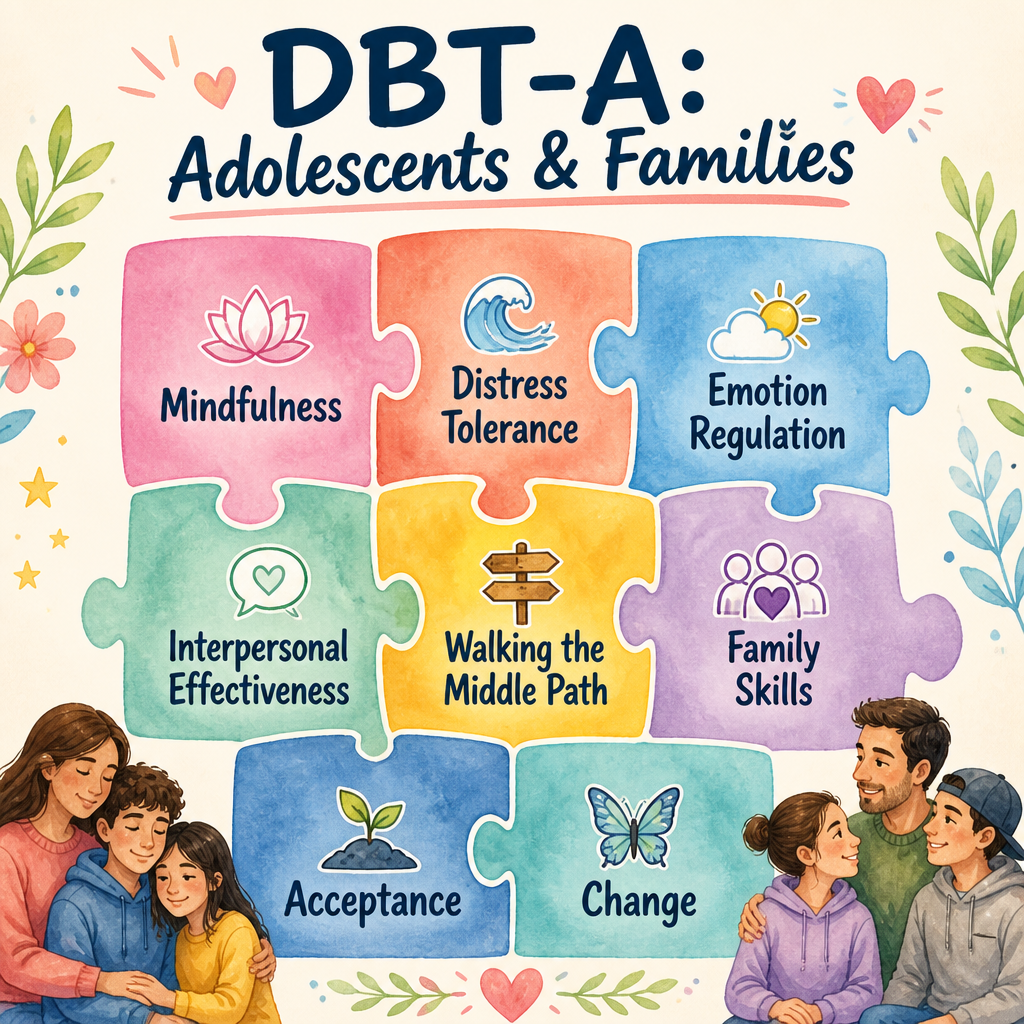 Dialectical Behavior Therapy for Adolescents and Families