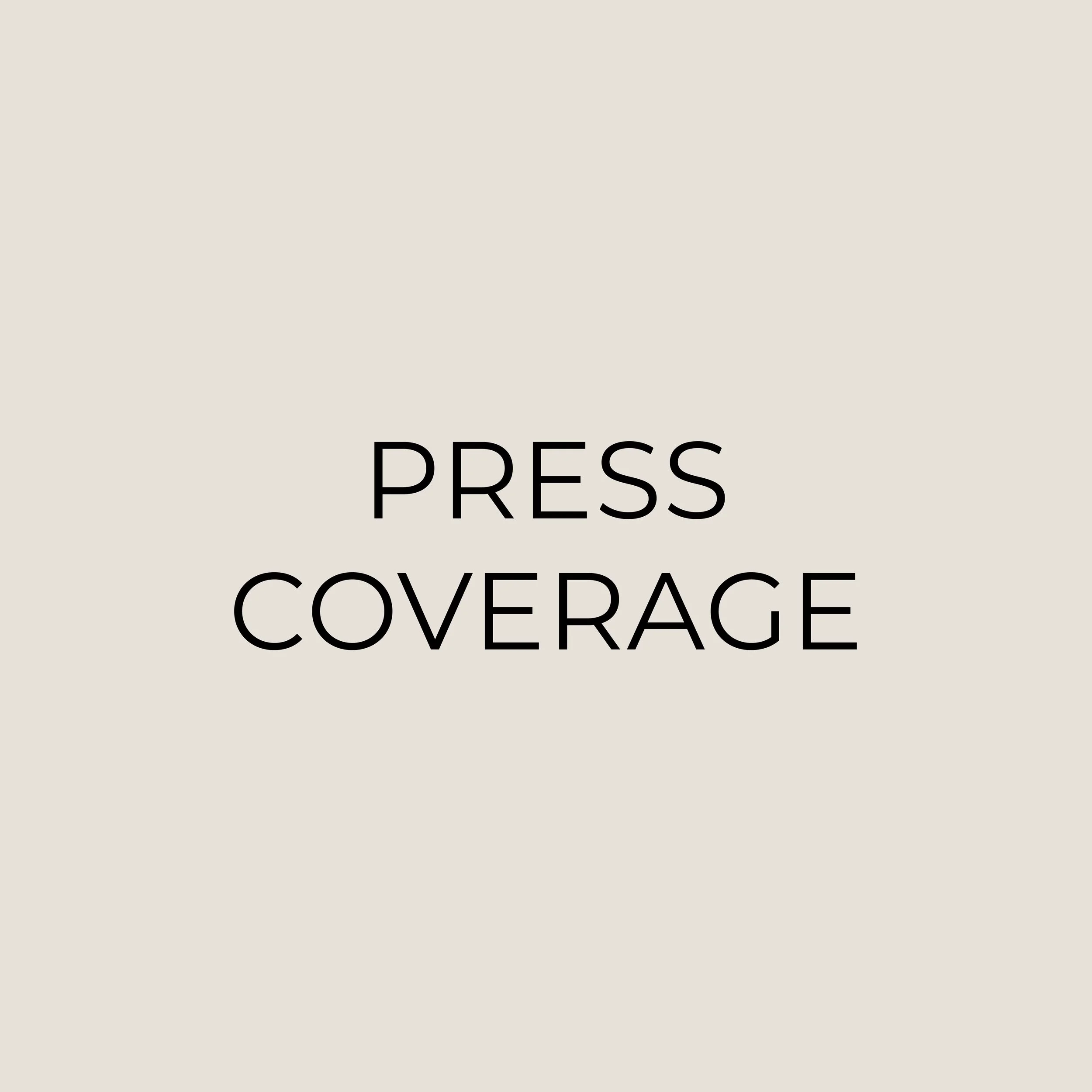 IN THE PRESS