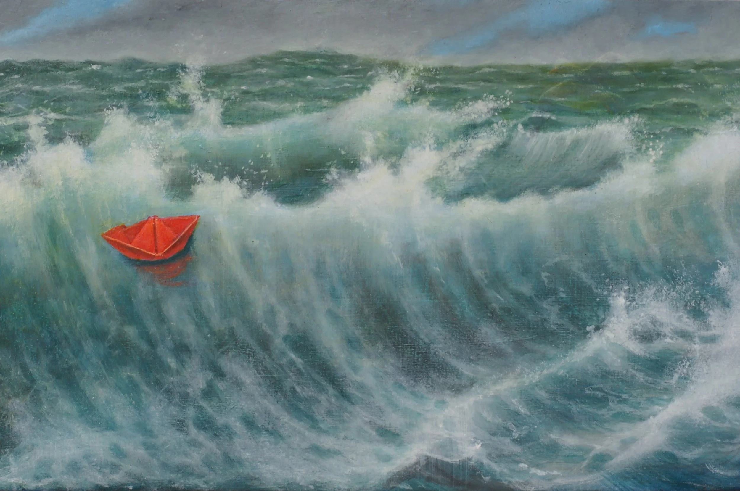 The Boat Isn't Saying — Giclée Print.