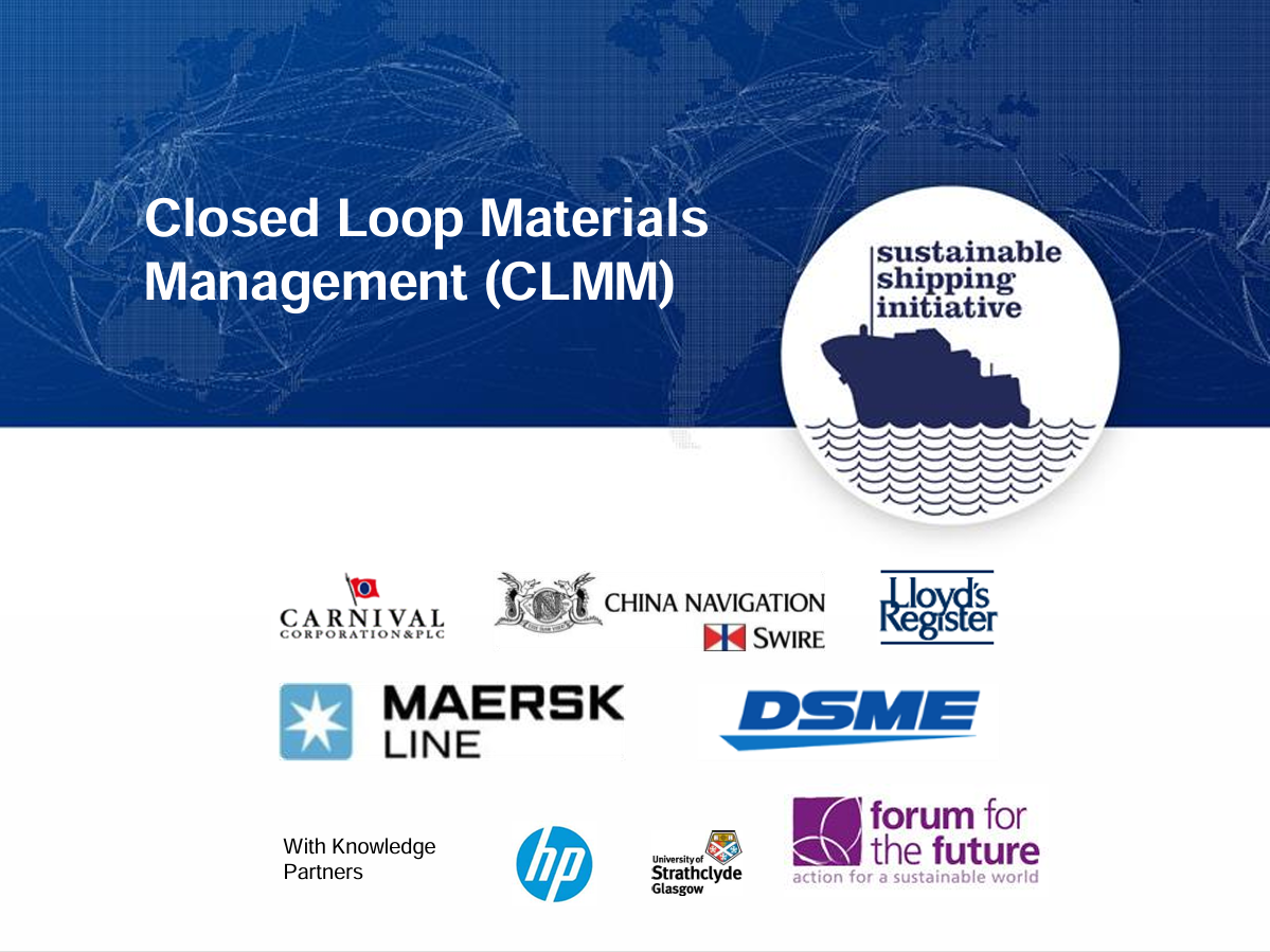 Cover of the Closed Loop Materials Management Report
