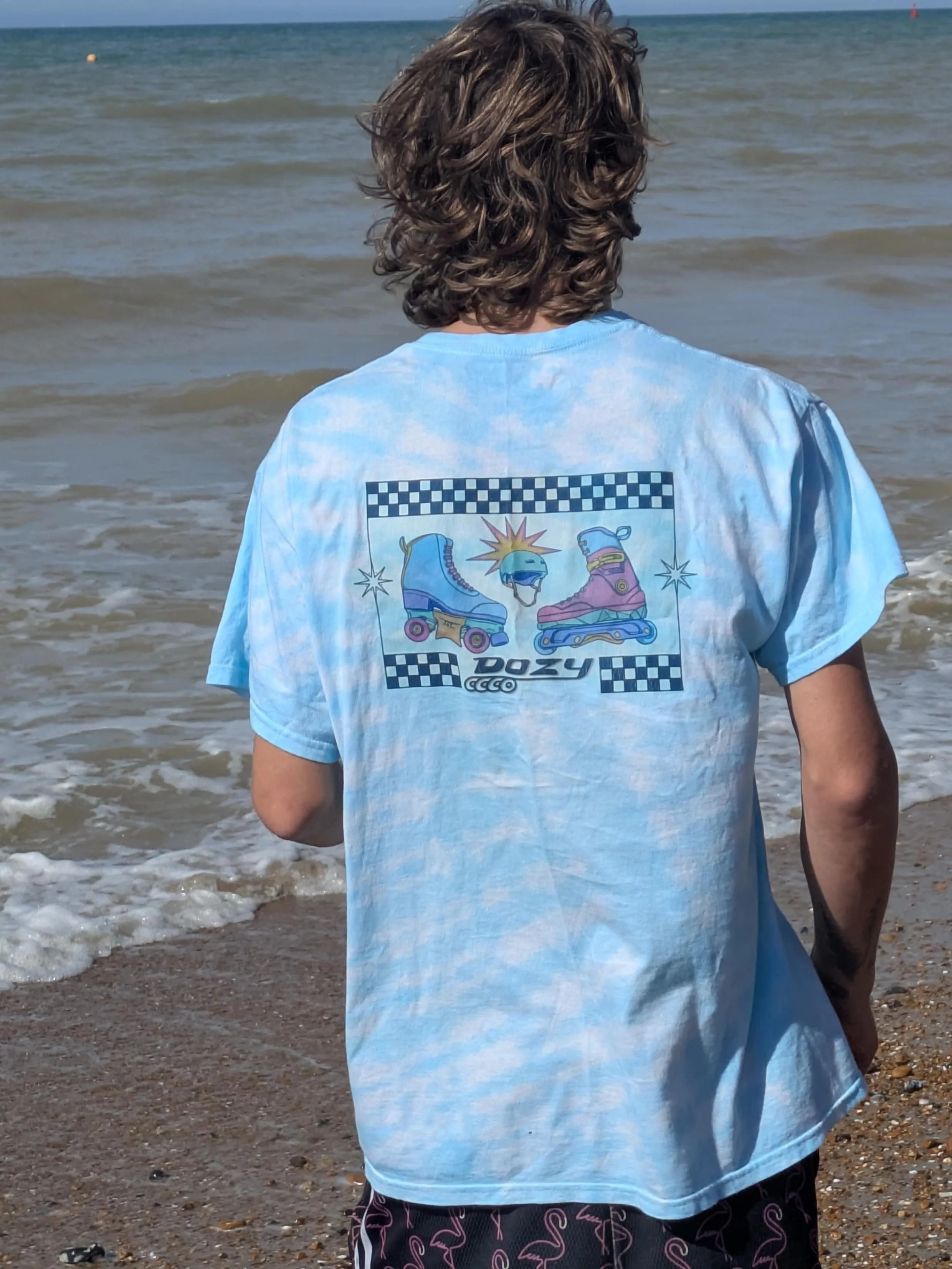 Blue Tie-Dye T-Shirt