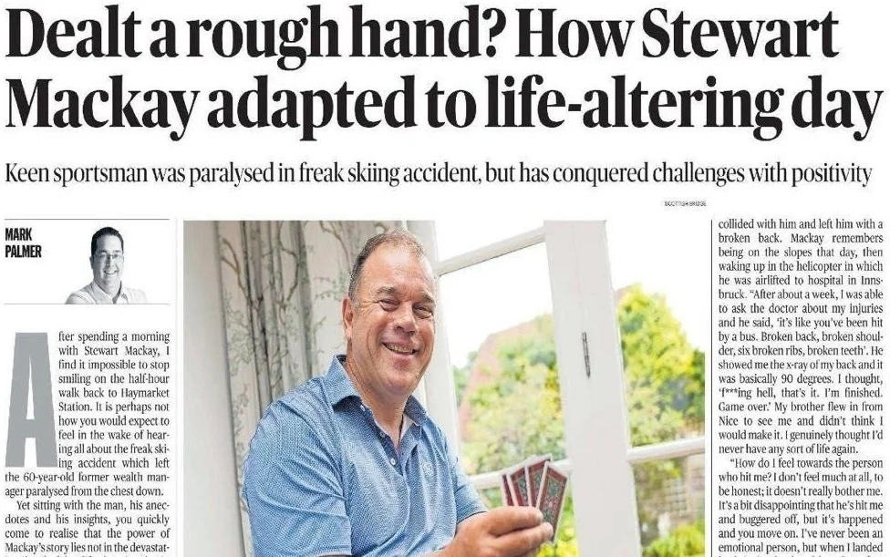 Dealt a rough hand