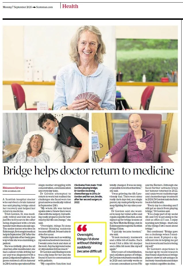 Bridge helps doctor return to medicine