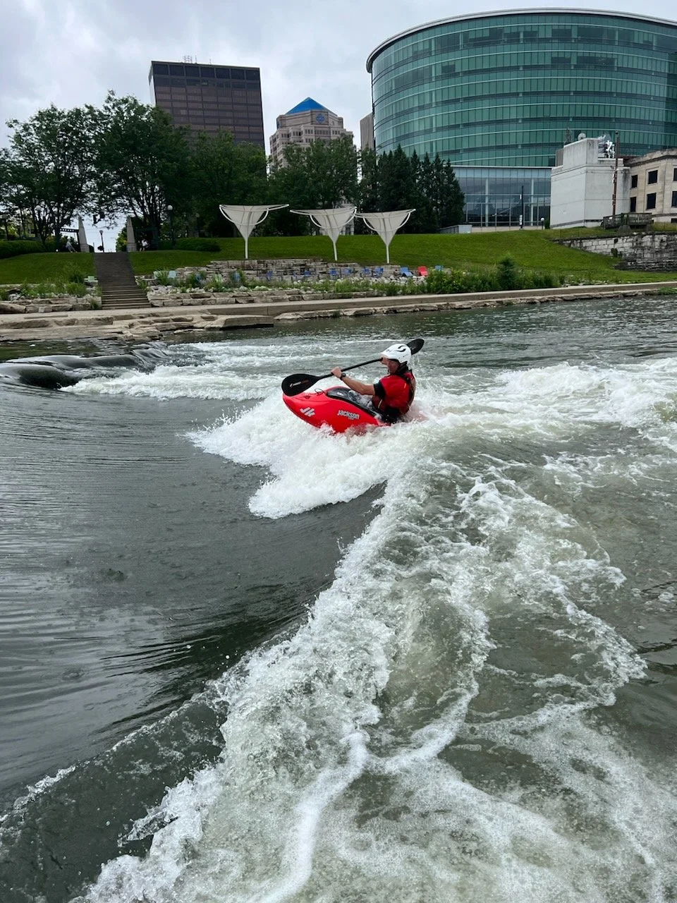 2-Hour Advanced Whitewater Kayak Coaching