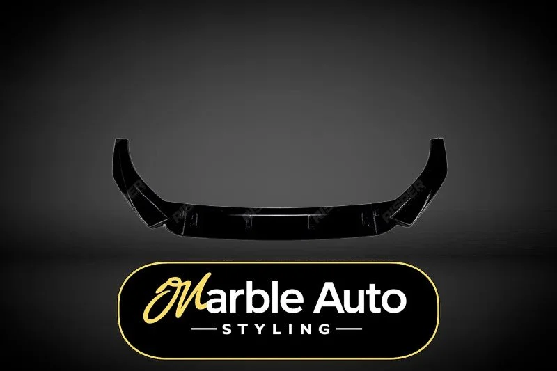 FRONT SPLITTER GLOSS BLACK AUDI A3 8V PRE FACELIFT 13-16 STANDARD MODELS