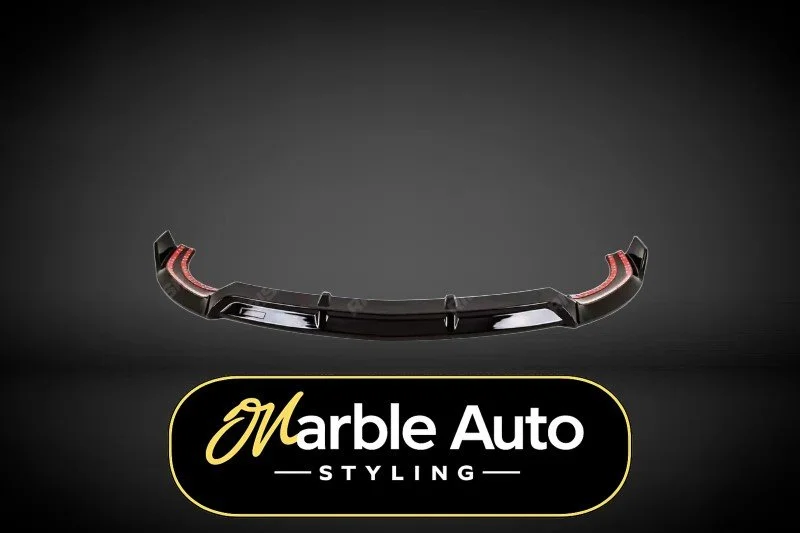 FRONT SPLITTER LIP GLOSS BLACK BRABUS MERCEDES E-CLASS W213 20+