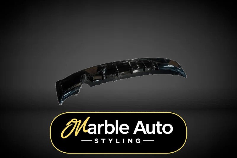 REAR DIFFUSER GLOSS BLACK BMW 2 SERIES F22 M SPORT 14-21