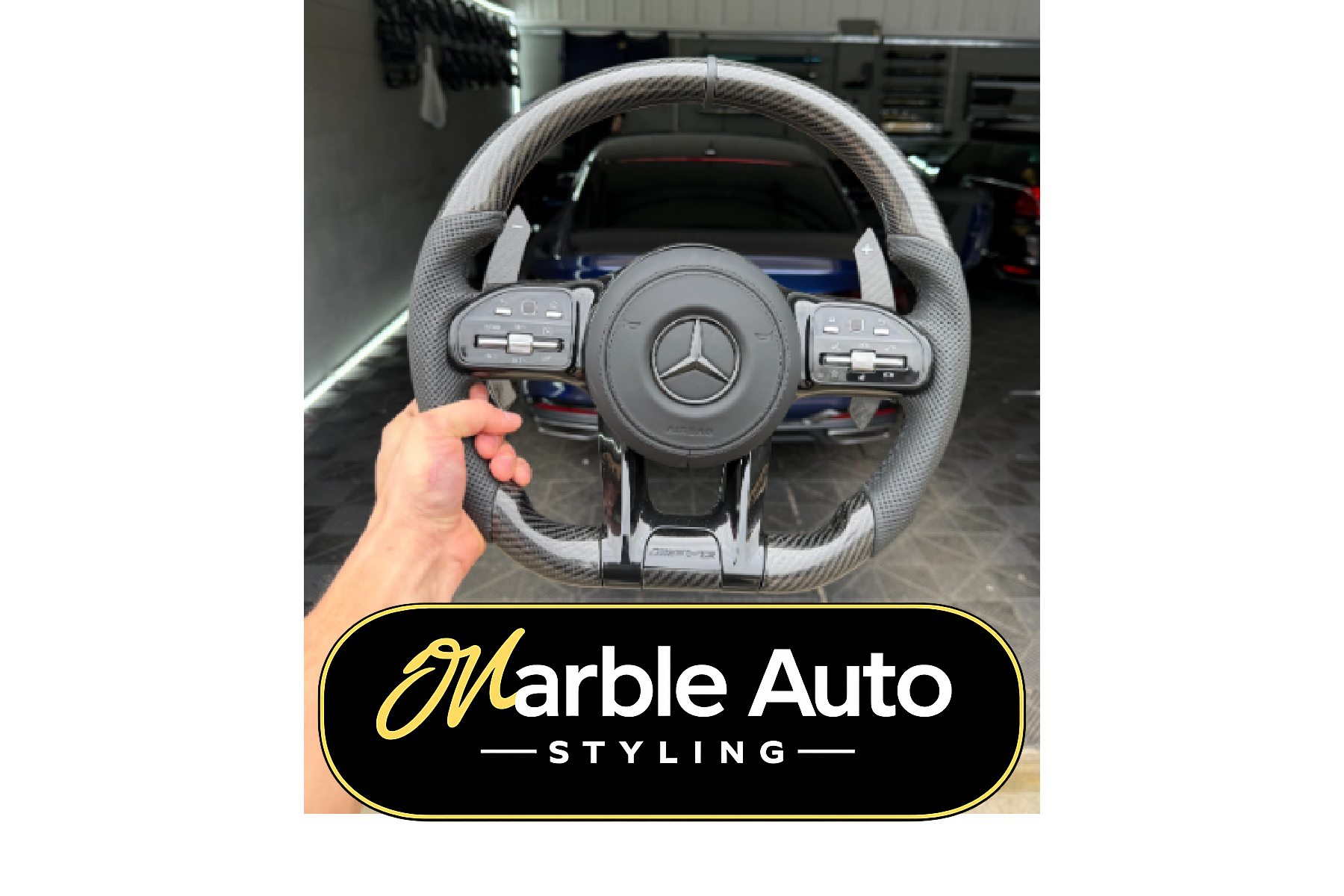 Mercedes CARBON FIBRE STEERING WHEEL W213