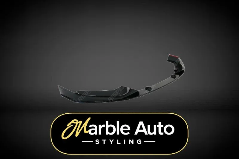 FRONT SPLITTER GLOSS BLACK BMW 5 SERIES M SPORT G30 G31 PRE LCI 17-20
