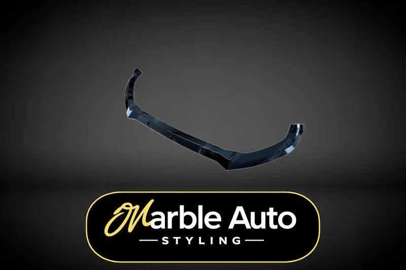 FRONT SPLITTER LIP GLOSS BLACK AUDI A6 C7 S LINE SALOON-AVANT 14-17