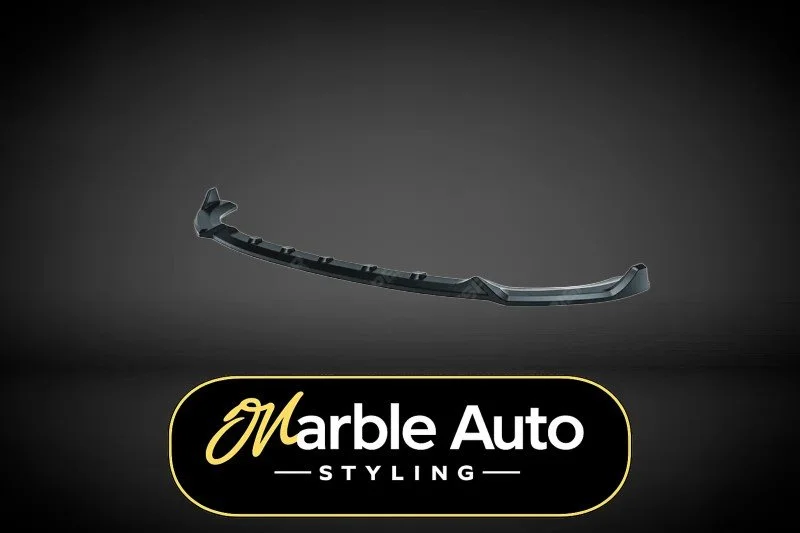 FRONT SPLITTER LIP GLOSS BLACK MERCEDES E-CLASS W214 24+