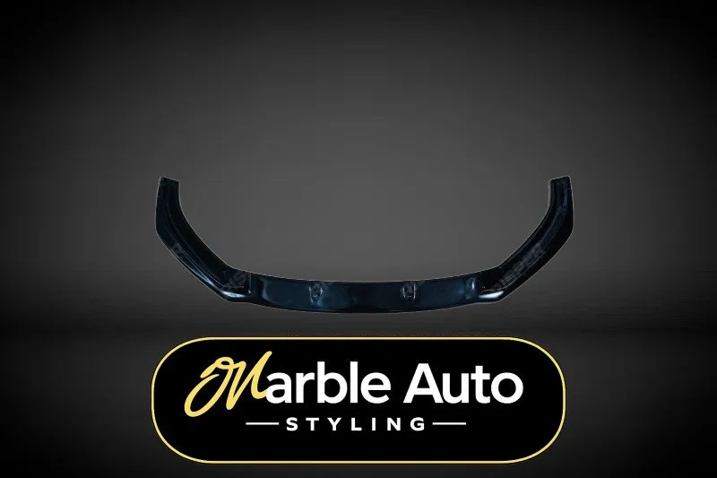 FRONT SPLITTER LIP GLOSS BLACK AUDI A3 S LINE - S3 8V FACELIFT 16-20