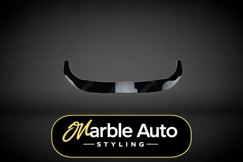 FRONT SPLITTER GLOSS BLACK VK POLO MK6 18+ STANDARD MODELS